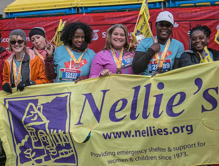 Nellies Team in Scotia Toronto Waterfront Marathon