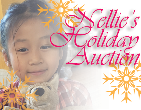 Little girl from Summer camp - Nellie's Holiday Auction