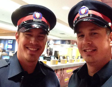 Former Nellie's residents -Toronto Policemen Terry & Jayme Provost